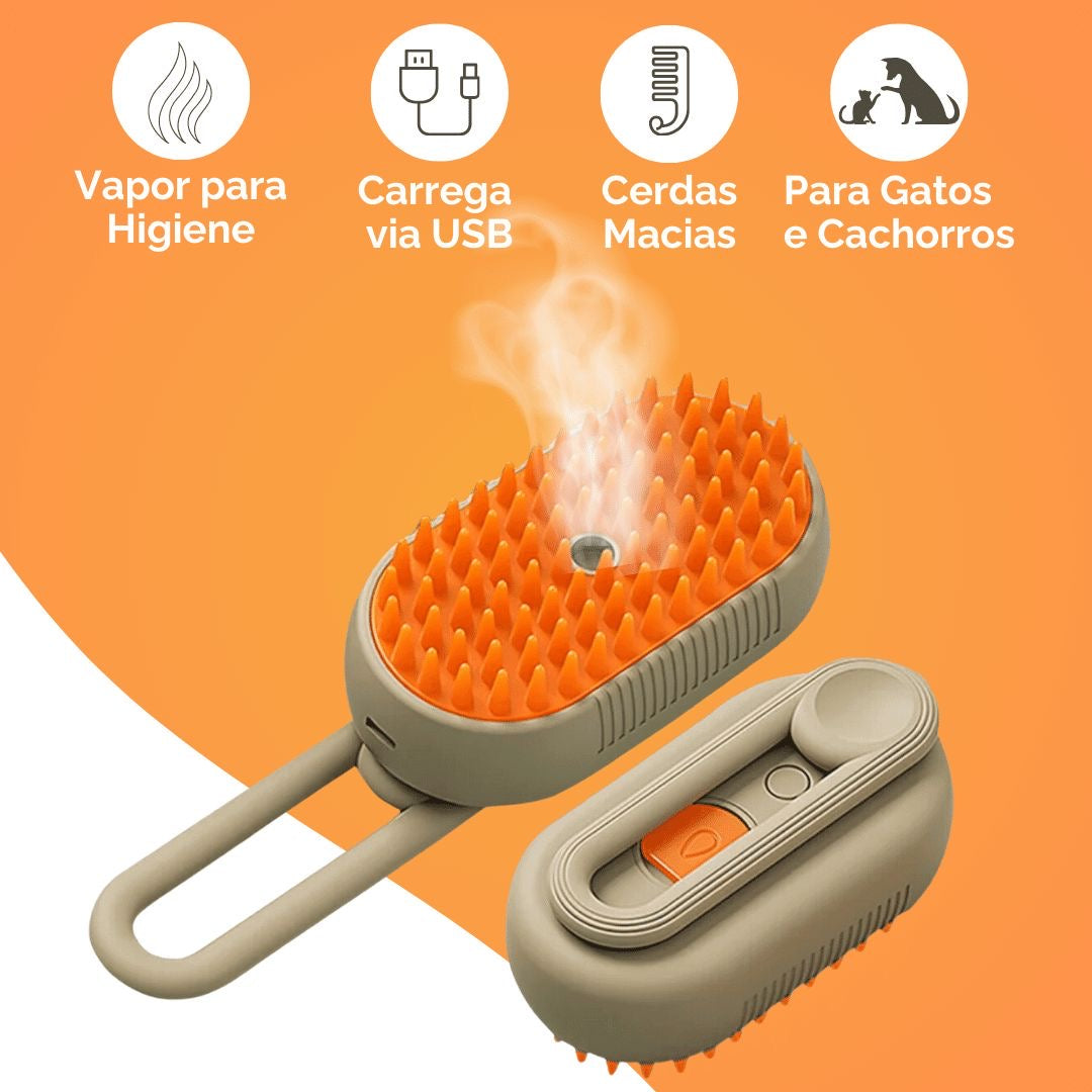 CEPILLO VAPORIZADOR CLEAN PARA ANIMALES 🐈🐕