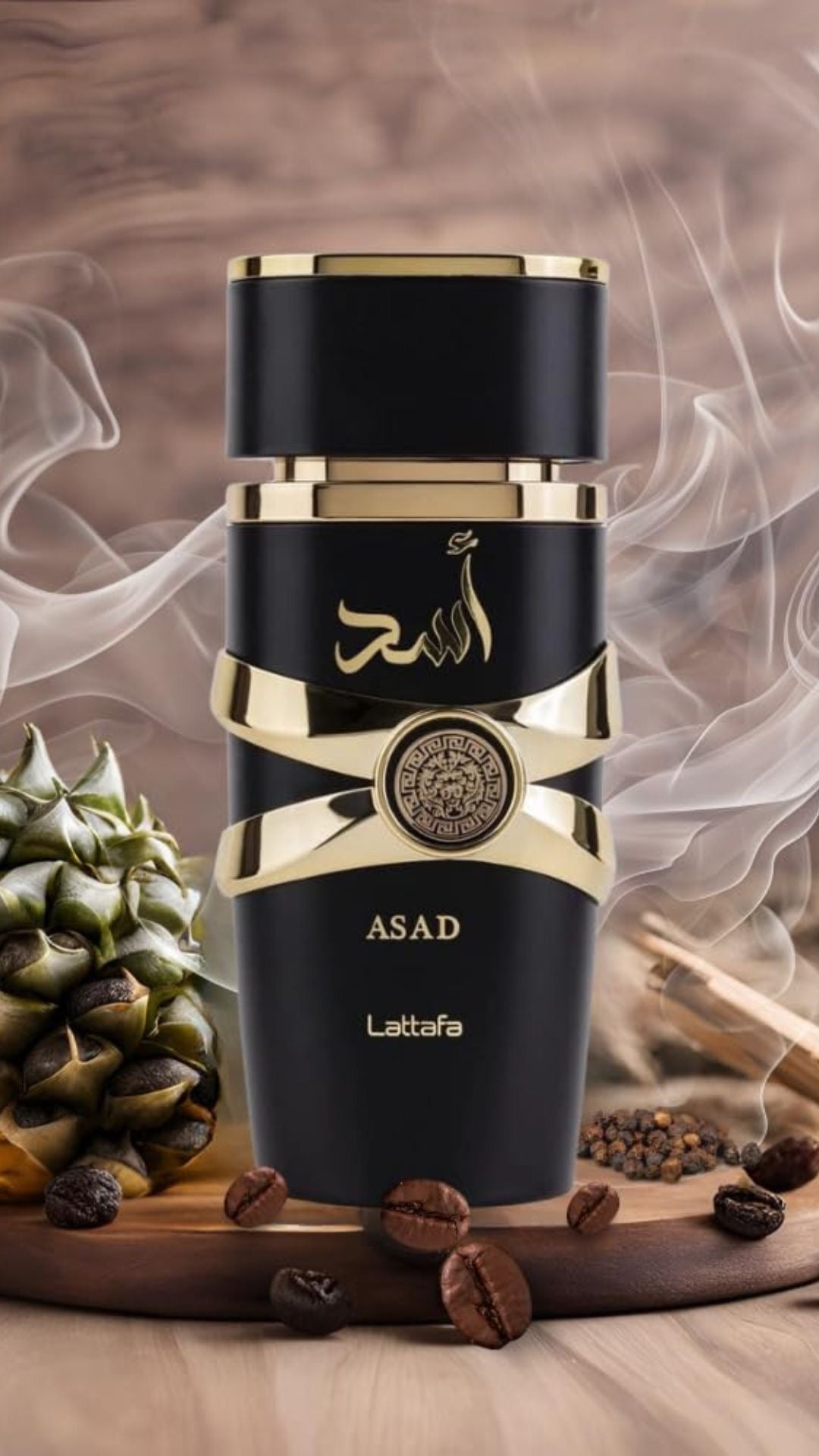 PERFUME ARABE MASCULINO LATTAFA ASAD ORIGINAL