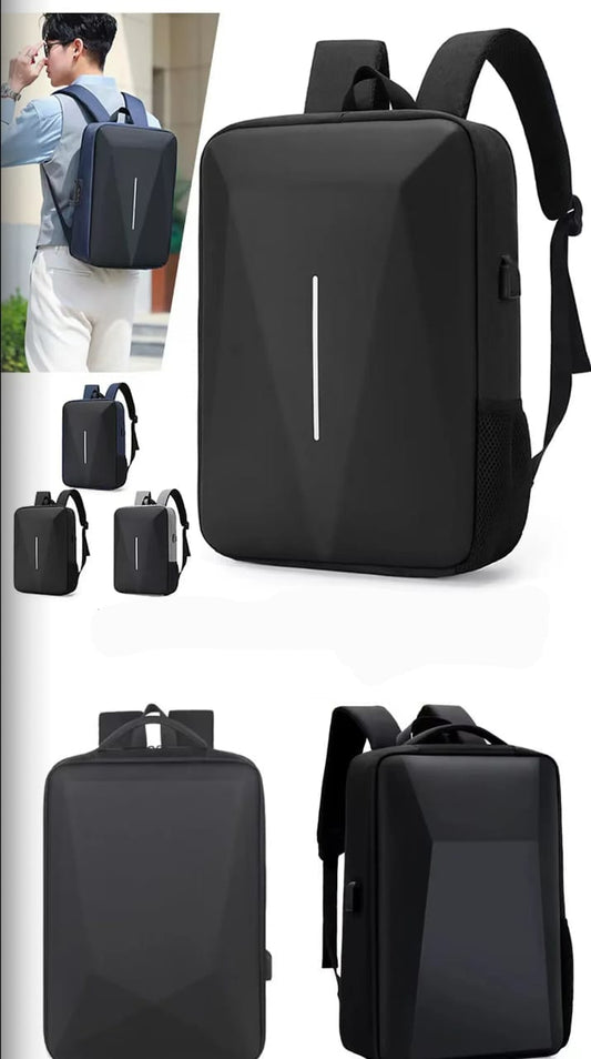 MOCHILA IMPERMEABLE ANTIRROBO CON USB